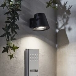 Applique Extérieure GU10 Max 35W Noir Yara INSPIRE