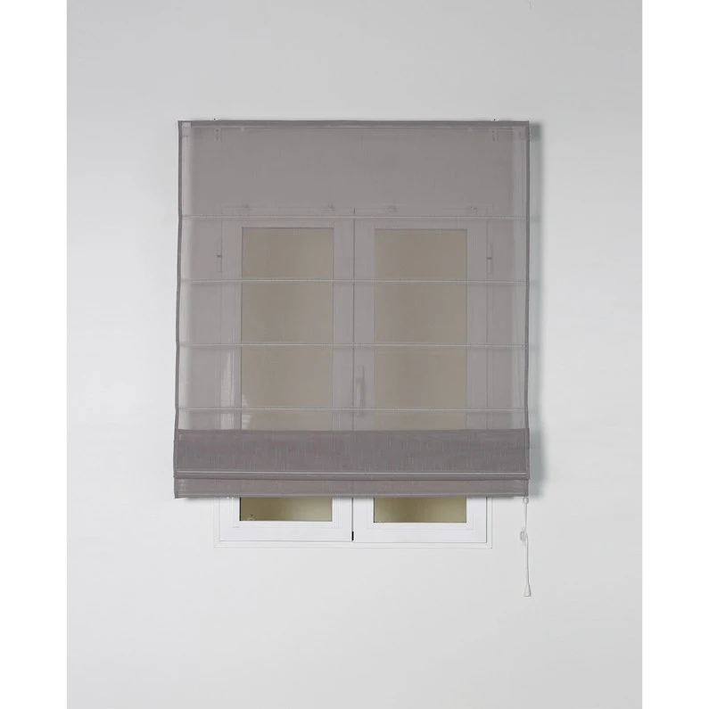 Store Bateau Flamen Polyester, Gris H.250 X L.80 Cm 1 Store Bateau Flamen Polyester, Gris H.250 X L.80 Cm