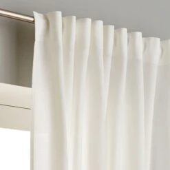 Rideau Occultant, Polly Blanc L.140.0 X H.280.0 Cm