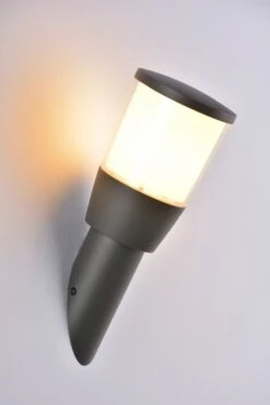 Applique Extérieure E27 Max 40W Anthracite Riviera Oblique LITTLE GARDEN