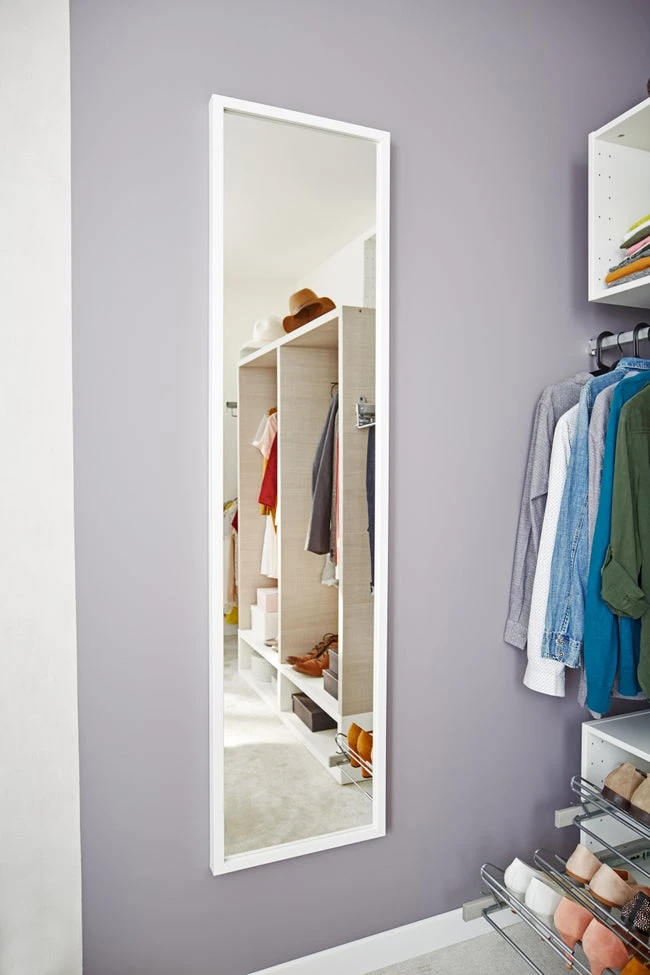 Miroir Basic, Blanc, L.157 X H.37 Cm 1 Miroir Basic, Blanc, L.157 X H.37 Cm