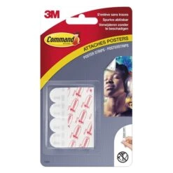 Languette De Fixation Petit Modèle, Blanc