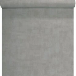 Papier Peint Uni Feuille, Gris Foncé