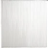Kit Rail + Lamelles Verticales Orientables Blanc-blanc N°0 INSPIRE, 200 X 260cm