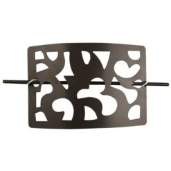 Broche Découpée, Marron