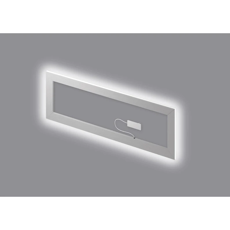 Panneau Mural 3D Cadre Led Rectangulaire, L.37 X L.112 Cm, ARSTYL 1 Panneau Mural 3D Cadre Led Rectangulaire, L.37 X L.112 Cm, ARSTYL