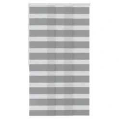 Panneau Japonais Dual, Gris Clair, H.250 X L.50 Cm