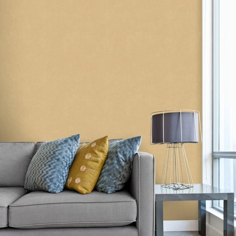 Papier Peint Intissé Beton Mat Orange 1 Papier Peint Intissé Beton Mat Orange