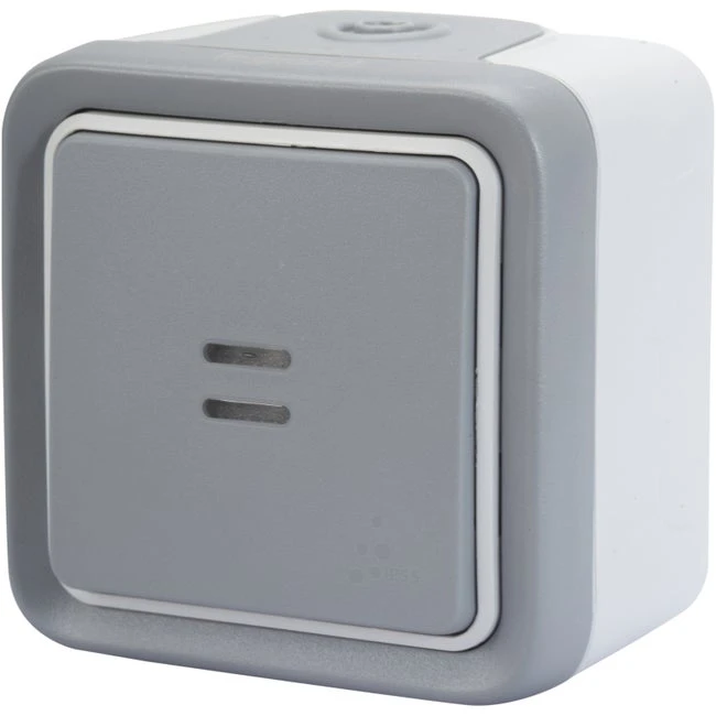 Interrupteur Va-et-vient étanche à Voyant, Témoin Plexo, LEGRAND 1 Interrupteur Va-et-vient étanche à Voyant, Témoin Plexo, LEGRAND