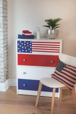 Revêtement Adhésif Uni Laqué, Bleu, 2 M X 0.45 M