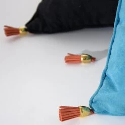 POMPONS S X 3 NYLON/POLYU ORANGE