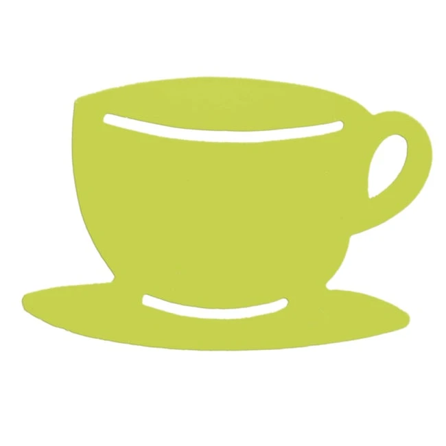 Embrasse Aimantée Tasse, Vert 1 Embrasse Aimantée Tasse, Vert