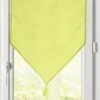 Vitrage, Monna Vert Tilleul L.60 X H.90 Cm