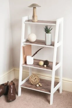 Revêtement Adhésif Bois, Marron Bois Degradé, 2 M X 0.45 M