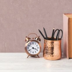 Papier Peint Vinyle Béton Mat Violet Fog