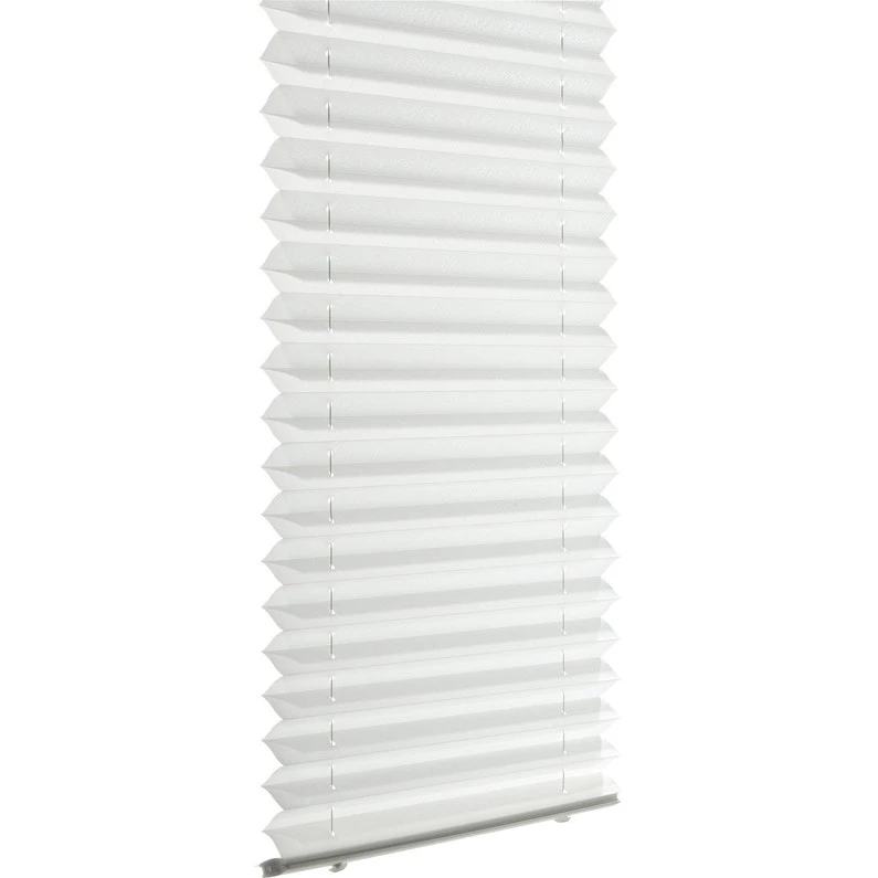 Store Plissé Mini Polyester, Blanc, L.37 X H.150 Cm 1 Store Plissé Mini Polyester, Blanc, L.37 X H.150 Cm