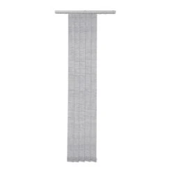 5 Lamelles Verticales Orientables Juno, Gris Clair, L.40 X H.260 Cm