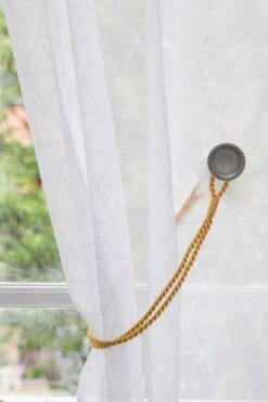 Cordon Viscose Pour Voilage Dia. 6mm, Paille