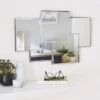 Miroir Design Carré Silver, Miroir