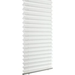 Store Plissé Mini Polyester, Blanc, L.32 X H.150 Cm