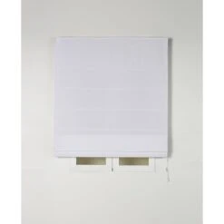 Store Bateau Loneta Coton, Blanc H.250 X L.50 Cm