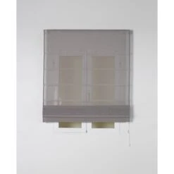 Store Bateau Flamen Polyester, Gris H.250 X L.100 Cm