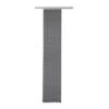 5 Lamelles Verticales Orientables Juno, Gris Foncé, L.40 X H.260 Cm