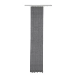 5 Lamelles Verticales Orientables Juno, Gris Foncé, L.40 X H.260 Cm