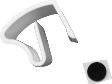 Jeu De 3 Supports Plastiques, Blanc, Pour Store Vénitien 1 Jeu De 3 Supports Plastiques, Blanc, Pour Store Vénitien