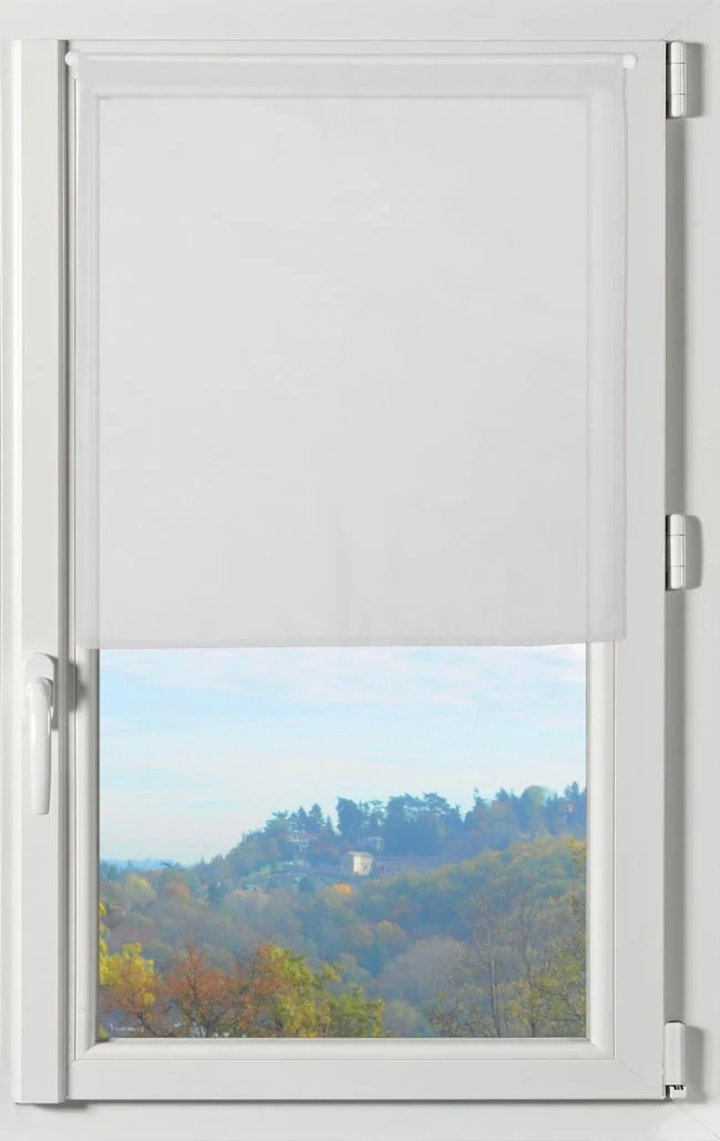 Vitrage, Lisa Blanc L.70 X H.200 Cm 1 Vitrage, Lisa Blanc L.70 X H.200 Cm