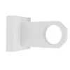 Lot De 2 Supports Sans Re-perçage Mur Percé, D35 Mm Blanc Satiné IB+