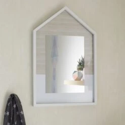 Miroir Bi Couleur, Blanc