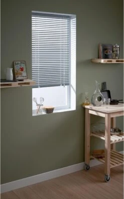 Store Vénitien Aluminium, Gris Los Angeles, L.60 X H.175 Cm