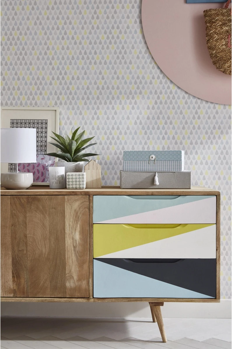 Papier Peint Papier Fred Multicolore 1 Papier Peint Papier Fred Multicolore