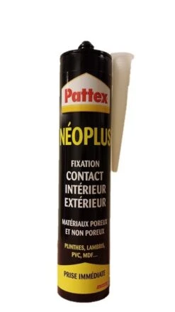 Colle Pour Lambris Bois PATTEX Fixation Intérieure Ou Extérieure