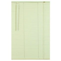 Store Vénitien Pvc Pvc, Ivoire, L.80 X H.130 Cm