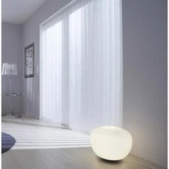 Kit Rail Lamelles Verticales Orientables Blanc-blanc N°0 INSPIRE, 150x260cm