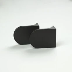 Lot De 2 Supports Régulier 2.0 Noir Pour Store Enrouleur