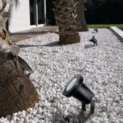 Spot à Piquer Extérieur GU10 Max 50W Gris, FORLIGHT