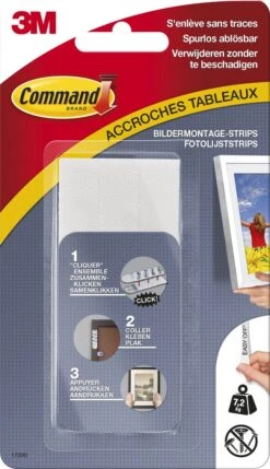 Lot De 8 Languettes De Fixation Dual Lock L, Blanc