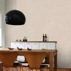 Papier Peint Vinyle Béton Mat Gris Doré