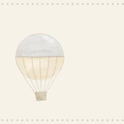 Frise Intissé My Little World Montgolfière X L.5 M, Beige