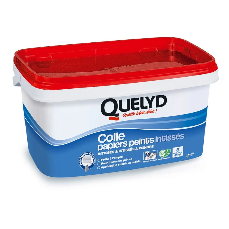 Colle Papier Peint Intissé QUELYD, 5 Kg 1 Colle Papier Peint Intissé QUELYD, 5 Kg