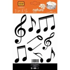 Sticker Musique 15 Cm X 23.5 Cm