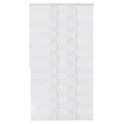 Panneau Japonais Authentic, Blanc, H.250 X L.50 Cm
