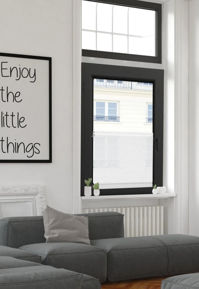 Vitrage Tamisant, Mesh Blanc L.60 X H.60 Cm 1 Vitrage Tamisant, Mesh Blanc L.60 X H.60 Cm