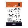 Sticker Mini Yeux 10.6 Cm X 16.8 Cm