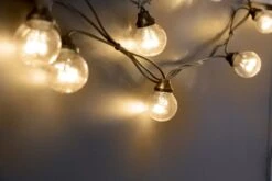 Guirlande Extérieure LED Intégrée 10 X 0.4 W = 210 Lm, Noir