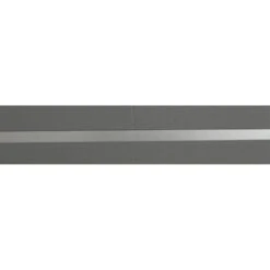 Galon, Vinyle Expansé Adhésive Liseret Argent, L.4 Cm X L.10 M, Gris