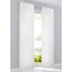 Panneau Japonais Acanta, Gris Clair, H.300 X L.60 Cm